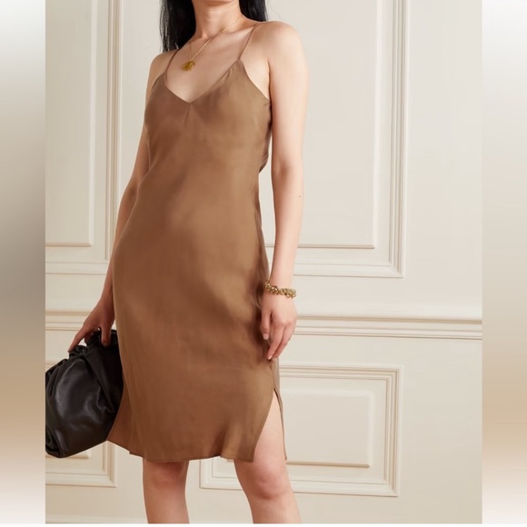 Anine BingNWT! Bay Midi Dress In Camel